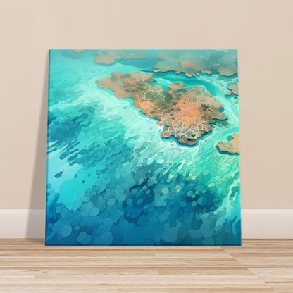 Aqua Archipelago 1 - Coral Reef Magic - Wall Art