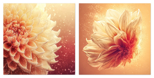 Solstice Bloom - Gallery wall set with art prints