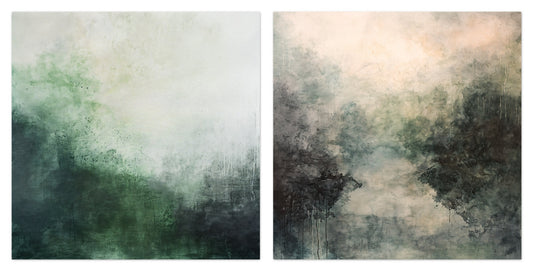 Chromatic Moods - Gallery wall set with art prints