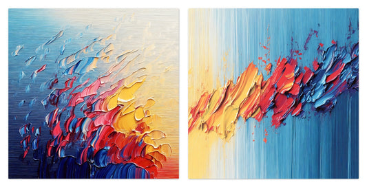 Color Rush - Gallery wall set with art prints