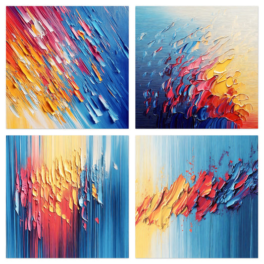 Color Rush - Gallery wall set with art prints