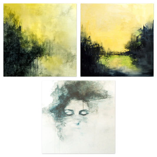 Chromatic Moods - Gallery wall set with art prints