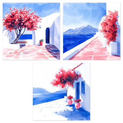 Noon - Gallery wall set with art prints